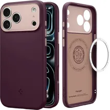 SPIGEN iPhone 17 Pro Nano Pop MagSafe Hülle Burgunderrot