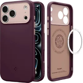 SPIGEN iPhone 17 Pro Nano Pop MagSafe Hülle Burgunderrot