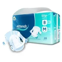 Attends Slip Active 8 Inkontinenzhosen 200728 , 1 Packung = 28 Stück, medium