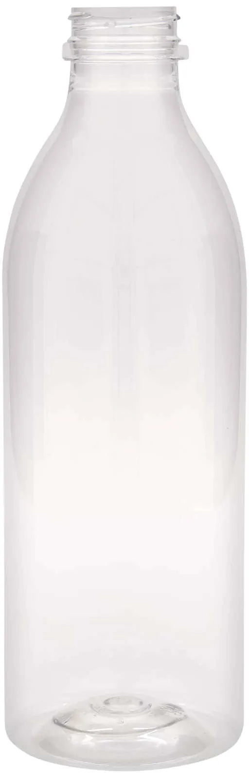 Botella estándar de PET de 1000 ml, plástico, boca: 38 mm