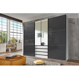 WIMEX Schwebetürenschrank Magic by fresh to go 300 x 236 x 65 cm Weiß
