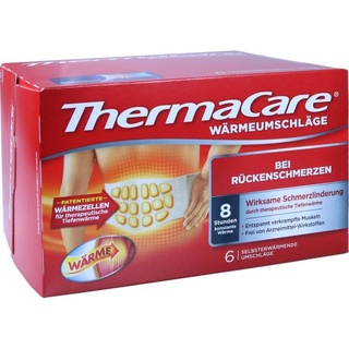 ThermaCare Wärmeumschläge bei Rückenschmerzen 6 St.