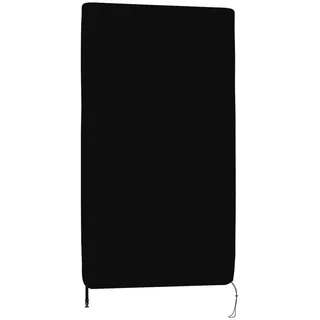 sportnow Tischtennis Abdeckung wasserdichte Abdeckung für Tischtennisplatte, Anti-UV, für Outdoor Indoor, Schwarz