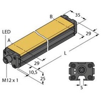 Turck Linearwegsensor LI100P0-Q25LM0-HESG25X3-H1181