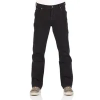 Wrangler Texas Stretch Jeans Black Overdye 33 32