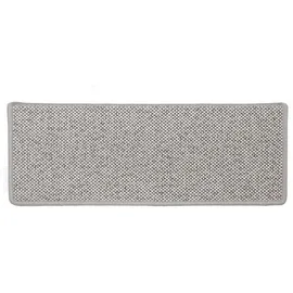 Floordirekt Stufenmatte Sabang Sisaloptik Silber 23,5 x 65 cm