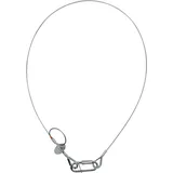 SAVEKING Safety Cable 3 mm - BGV-C1 WLL: 20 kg - 100 cm - Silber