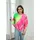 salzhaut Longpullover Wier Grasgrün / Neongrün / Neonpink L