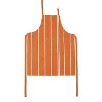 stuco Kochschürze »Streifen«, (1 tlg.), mit Tasche und jacquardartiger Streifenwebung, orange