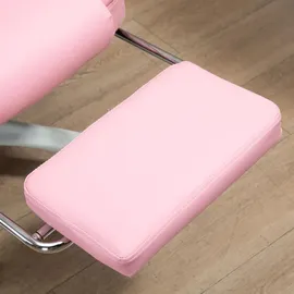 Vinsetto Chefsessel Kunstleder Rosa
