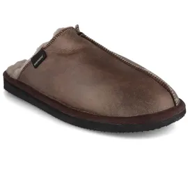SHEPHERD Hugo - Herren Hausschuhe - 253-Stone-Oiled-Antique, Größe:43 EU