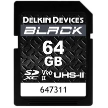 Delkin Devices Delkin BLACK UHS-II Rugged SD Card (V90) 64 GB