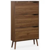 sweeek Schuhschrank 3 Schubladen 0 x 0 x 0 cm braun