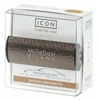 Millefiori Milano Millefiori Icon Sandalo Bergamotto autoduft Hammered Metal