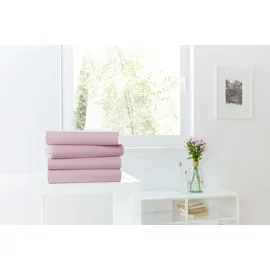 Primera Spannbettlaken Mako-Jersey 180 x 200 cm - 200 x 200 cm mauve
