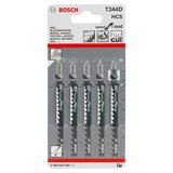 Bosch Expert HCS Stichsägeblatt Wood 2-side clean T308BO, 5er-Pack (2608900555)