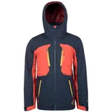 Protest Skijacke Warrior Herren Skijacke/Snowboardjacke dunkelblau/orange blau