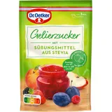 Dr. Oetker Gelierzucker mit Süßungsmittel aus Stevia 350g Packung