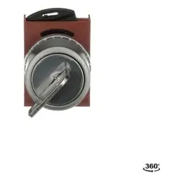 ABB P9MSCD0K95 Schlüsselschalter 2 Pos Metall, 2 Pos.: -45 ̊ / 45 ̊, key-code 95 1SFA184402R9006