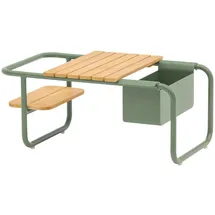 Zebra Technologies Somerset Gartentisch 83,5 x 46 x 36 cm Grün/Grau/Khaki