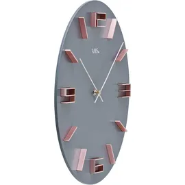 AMS Wanduhr 40,00 cm 9590 grau