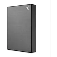 Seagate One Touch 5TB tragbare externe Festplatte, Hardwareverschlüsselung mit Kennwortzugriff, PC, Notebook & Mac, USB 3.0, Space Gray, inkl. 2 Jahre Rescue Service, Modellnr.: STKZ5000404