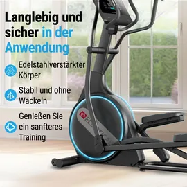 AsVIVA Crosstrainer Smart E4 Pro Grau