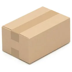 KK Verpackungen 25 Karton Faltschachtel Faltkartons 260 x 170 x 120mm - Stabile Karton