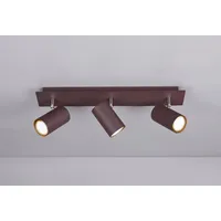 Trio Leuchten Marley 802400324, Metall rostfarbig, Spotbalken 3-flammig, exkl.