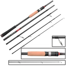 Gamakatsu Akilas Mobile Travel Spinnrute & Black - 2.70 m - 10-45 g