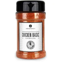 Ankerkraut Chicken Basic, Salz mit Gewürzen, Chicken-Wings würzen, ohne Zwiebel und Knoblauch, leckere Kreation der Landschlachterei Gerwinat, 340 g im Streuer
