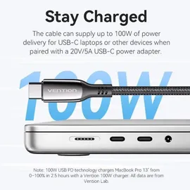 Vention 9 Ports 5 Gbps TGVHB, USB-C RJ45 HDMI SD, Audio PD 100W