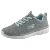 SKECHERS Graceful - Twisted Fortune gray/mint 36