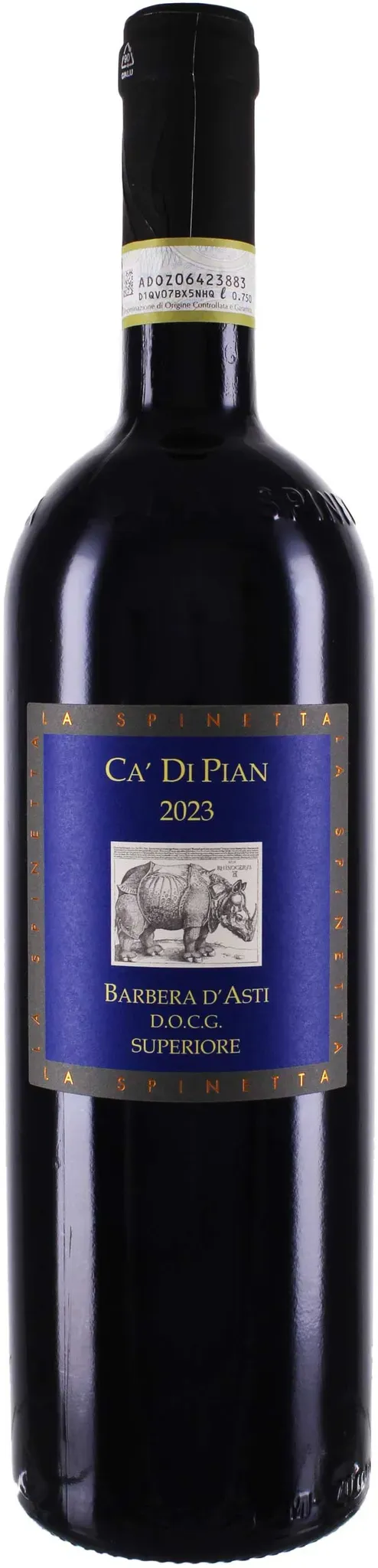 La Spinetta 2023 La Spinetta Barbera D'Asti Ca' di Pian 2023 Barbera Italien