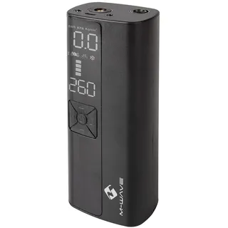 M-Wave Elektrische Fahrradpumpe, ELUMATIK MULTIBOOST von M-WAVE, digitale Anzeige, 150 psi / 10,3 bar