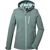 KILLTEC Damen Funktionsjacke KOS 89 WMN SFTSHLL, pale green, 40