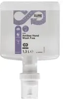 SURE Antibac Hand Wash Free Waschlotion 100959758 , 1 Karton = 4 Kartuschen à 1,3 Liter