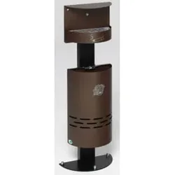 VAR Ascher/Abfall-Kombination H 98 deep-brown struktur 13 l