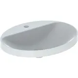 Geberit VariForm Einbauwaschtisch oval, weiß