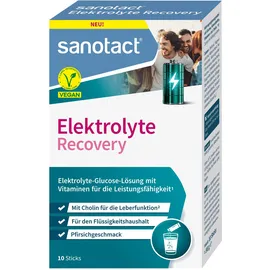 Sanotact Elektrolyte Recovery Pulver 10 Sticks