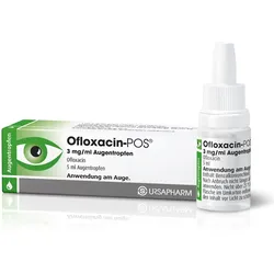 Ofloxacin POS 3 mg/ml Augentropfen 5 ml