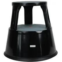 Dönges Rollhocker Metall schwarz