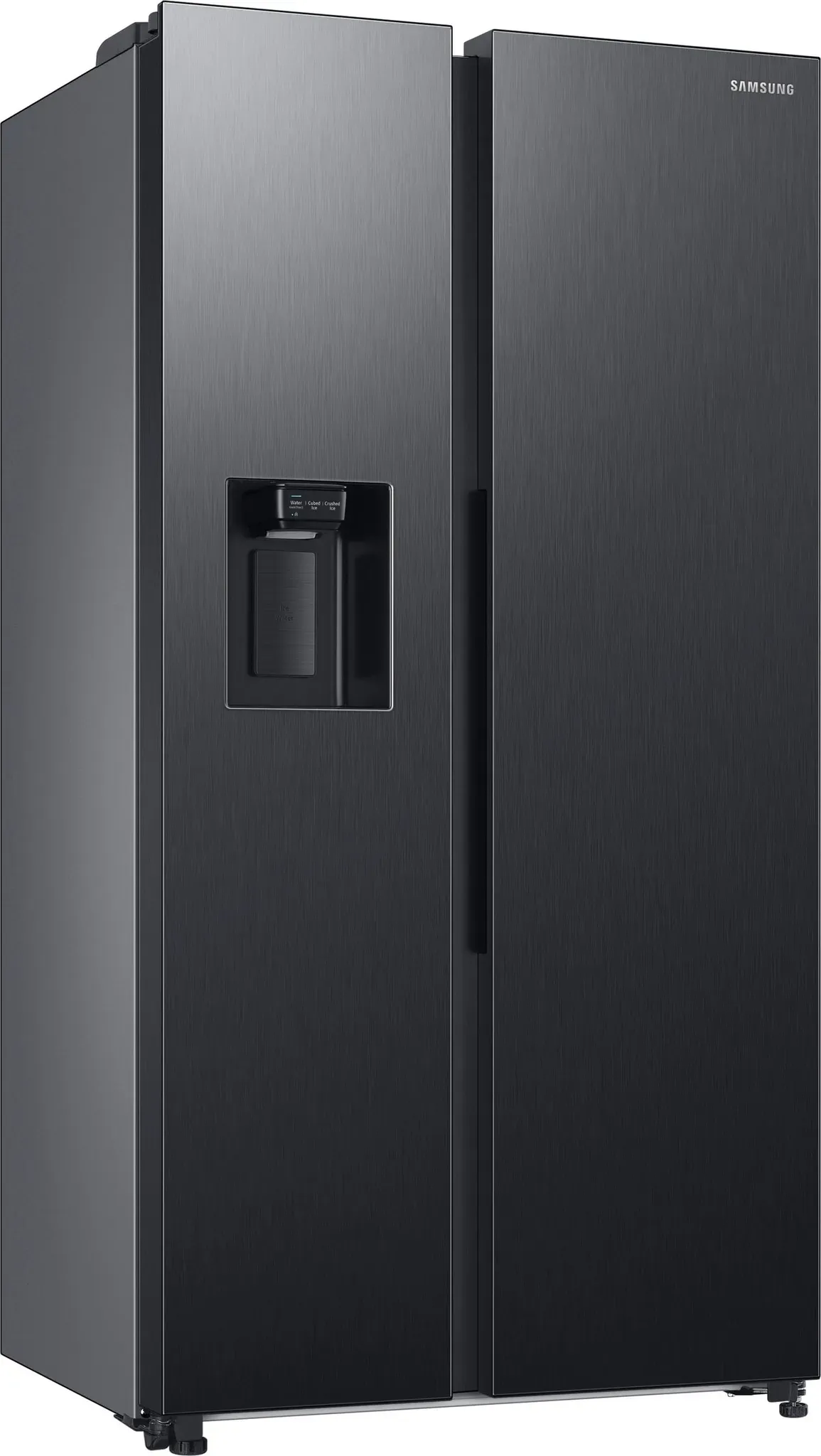 D (A bis G) SAMSUNG Side-by-Side "RS6GCG885DS9" Kühlschränke silberfarben (schwarzes edelstahl) Kühl-Gefrierkombinationen