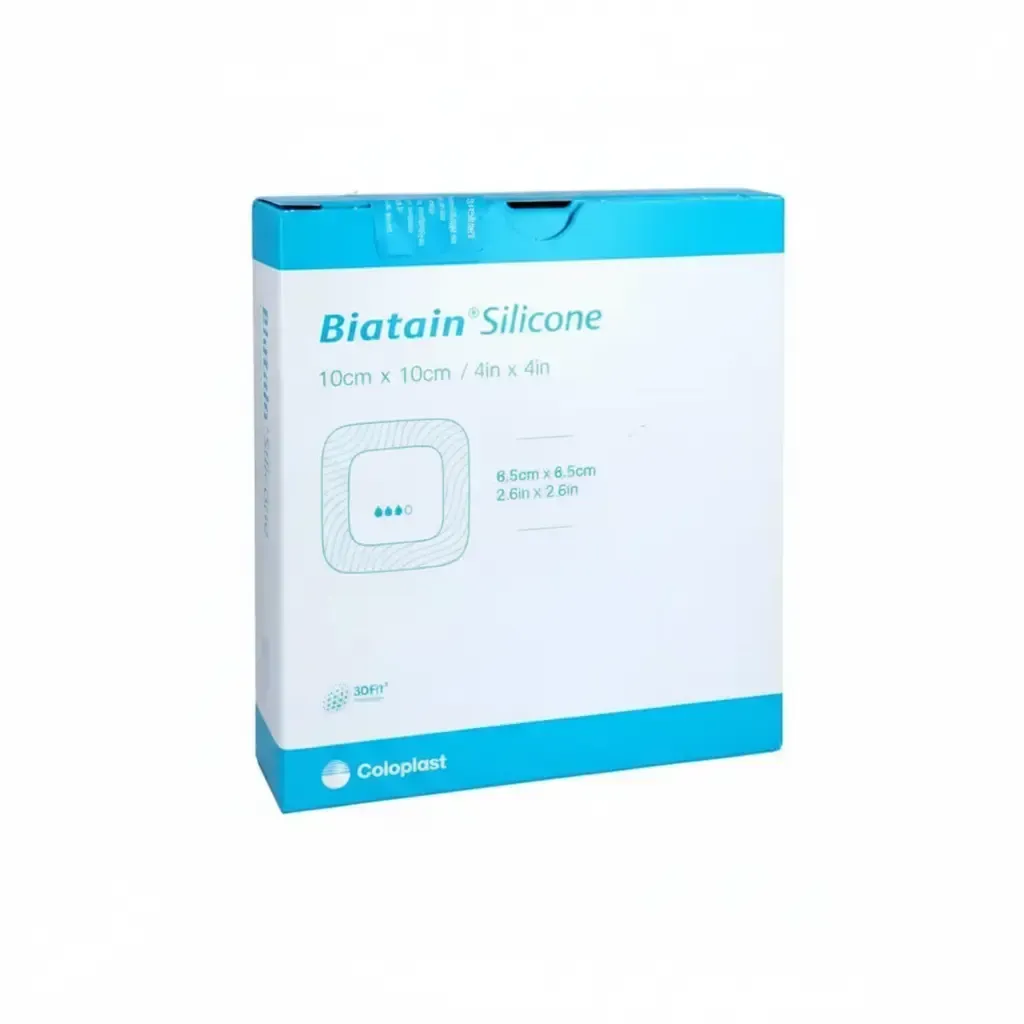 Biatain Silicone Schaumverband 10x10 cm 10 St