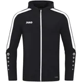 Jako Power Kapuzenjacke Schwarz 128