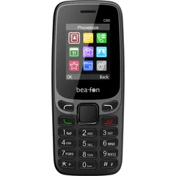 Beafon C 80 Schwarz Handy - 1,77