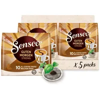 Senseo Kaffeepads Guten Morgen Strong XL 50 Pads 5x10er für Padmaschinen
