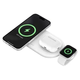 Belkin BoostCharge Qi2 15W magn.Ladestation weiß