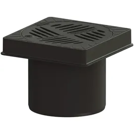 Kessel Aufsatzstück Klasse B 125 Schlitzrost rund D=230mm schwarz