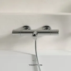 Villeroy & Boch Universal Showers Aufputz-Wannenarmatur mit Thermostat Chrom